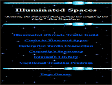 Tablet Screenshot of illuminatedspaces.com